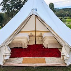 Furnished Bell Tent (for 2-4 people)