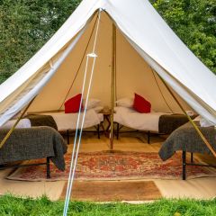 Furnished Bell Tent (for 2-4 people)